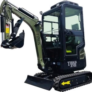Green TYPHON TERROR XVIII Prestige 2 Ton Mini Excavator KUBOTA Diesel Engine USA