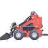 Mini Skid Steer Loader Track Wheel Honda EPA Gas 22.1 HP Engine