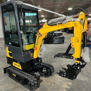 AGT 13.5HP 1-ton Mini & Small Excavator More Comfortable, 2116 pounds With Enclosed Cab Gasoline For Sale | AGT-QH13R